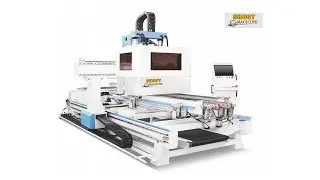 SHF1132 CNC 5 Axis Multi-functional Processing Center Machine (Wooden Door and Any Type of Boards)