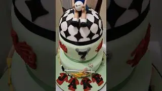Jakes FOOTBALL Birthday Cake...