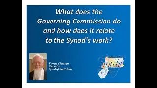 What does the Governing Commission do and how does it relate to the Synod's work?