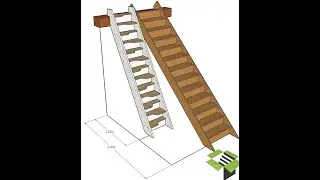 400 SQ FT Cabin with German Staircase - No Permit Needed