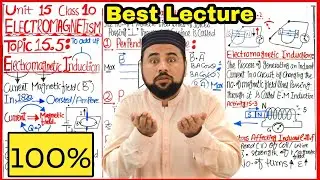 Electromagnetic Induction | Class 10 : Unit 15 Topic 15.5 electromagnetic induction