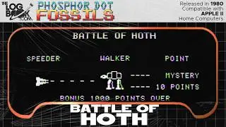 Phosphor Dot Fossils: The Battle Of Hoth (Apple II, 1980)