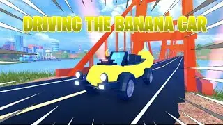 GETTING LEVEL 10 BANANA CAR | ROBLOX JAILBREAK: