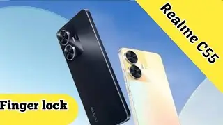 How To Set Finger Lock In Realme C55,Fingerprint Lock Setting In Realme C55,
