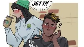 Photo! Art by Elizuart (A Valorant Comic Dub)