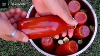 Homemade Tomato Puree - Fresh and Flavorful | #kashmir #homemade #tomatopuree