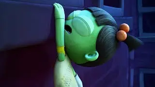 Spookiz | Zizi Falls from the Roof | 스푸키즈 | Funny Cartoon | Kids Cartoons | Videos for Kids