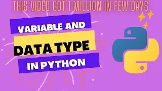 VARIABLE AND DATA TYPE IN PYTHON  PART  4|by code with patrix