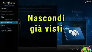 KODI: come abilitare la funzione "Nascondi gia visti"