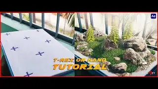 How to put 3D object on hand inside element 3D using after effect 3D tracking II Tutorial