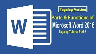 Basic Parts and Functions of Microsoft Word 2016