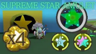 FINALLY UNLOCKING SUPREME STAR AMULET!!! | Pop Star Is So Cool! (Bee Swarm Simulator Roblox)
