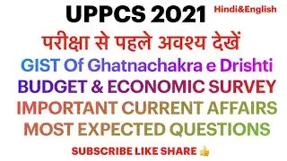 uppcs 2021 current affairs | ghatnachakra current affairs 2021| uppsc 2021 most expected questions