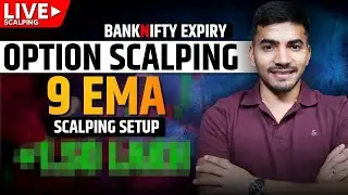 Live Option Scalping | 9 EMA Scalping Setup | +1.5 Lakh Profit!