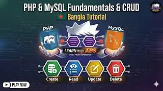 PHP & MySQL Complete CRUD System | Bangla Tutorial