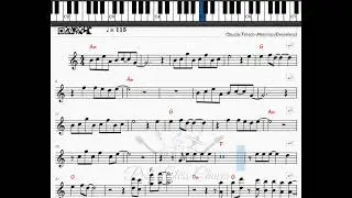 🎼 Voyage voyage - 6411 - Desireless - Tutorial Partitura Fácil