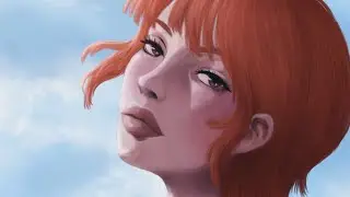 Leonore Summer Poster Speedpaint