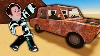24 ЧАСА ЕДУ В МАШИНЕ ! БЕСКОНЕЧНАЯ ДОРОГА В ROBLOX