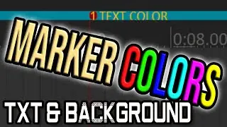 #100 - ▶️ Markers TeXT color and background [FlashTorial ENGLISH]