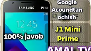 Разблокировка аккаунта google Samsung J1 mini prime FRP Google account samsung  J105f