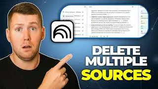 How to Delete Multiple Sources at Once in NotebookLM