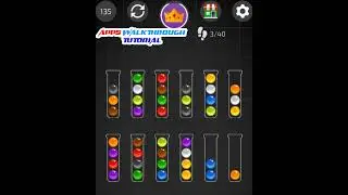 Ball Sort Master Level 131 - 135 Walkthrough