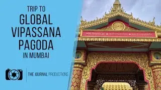 Trip to Global Vipassana Pagoda near Borivali in Gorai, Mumbai & Velankanni Church | Weekend Diaries