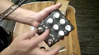 Распаковка педали эффектов Caline CP-15 Tantrum Boost/Dist