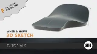 Fusion 360: When & How to use 3D Sketch? [Techniques and more]