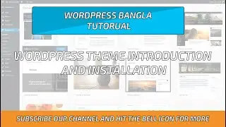 Wordpress theme introduction | deeveweb ওয়ার্ডপ্রেস থিম এর পরিচিতি