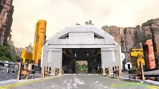 Arc-screen Rail-Ride Theather Movie Demo