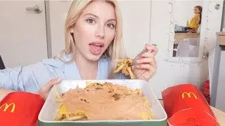 McDonald's Animal Style Fries Mukbang