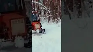 OFF ROAD на советском тракторе Т-25А