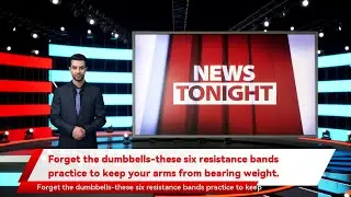 Forget the dumbbells-these six resistance bands practice to keep your arms from bearing weight.