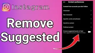 how to remove suggested accounts on Instagram search