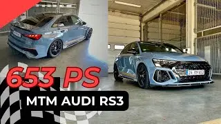 AUTO BILD Special: 653 PS MTM Audi RS3 8Y Zeitenjagd auf dem Sachsenring 🏁🏁🏁