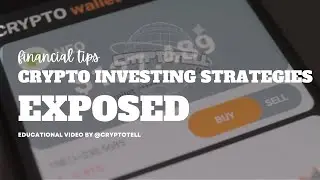 FINANCIAL TIPS: Crypto Investing Strategies EXPOSED #finance #crypto