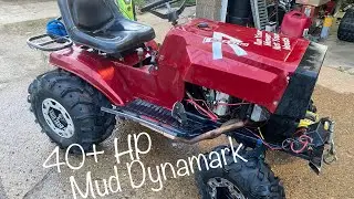 40hp Racing Mud Mower Walk Around