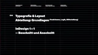 InDesign 1 × 1: Beschnitt und Anschnitt