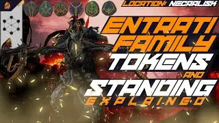 Entrati Standing - Son Tokens, Mother Tokens, Father Tokens, Grandmother Tokens and Daughter Tokens