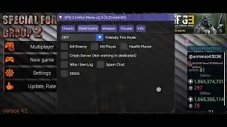 SFG2 ImGui mod by ZEFF 4.21/x74 bit(link in comments sorry no obb😥)