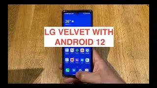 LG Velvet With Android 12: What's New?