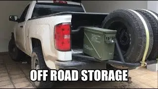 Installing Ammo Cans as Tool Boxes for Off-Road Storage