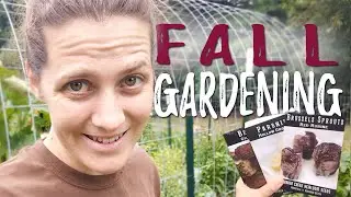Planting the FALL GARDEN... and farm updates