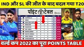 INDIA की जीत के बाद बदल गया T20 वर्ल्ड कप 2022 का पूरा POINTS TABLE