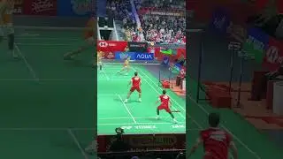 Leo Carnando / Daniel Marthin VS Goh Sze Fei / Nur Izzuddin #indonesia #malaysiabadminton