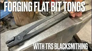 Forging flat bit tongs