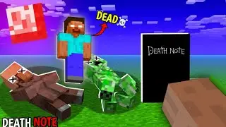 I Found DEATH NOTE ☠️ In MINECRAFT....!!🔥😱