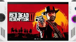 Red Dead Redemption 2 | Rog Ally Z1 | Recommended Settings and AFMF 2.1 Test!