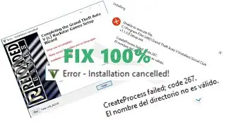 Decompression Failed Error 267 Gta V FIX 100% FIX (ESPAÑOL)